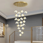 Everella Ceramic Chandelier-Moonnatur