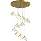 Everella Ceramic Chandelier-Moonnatur