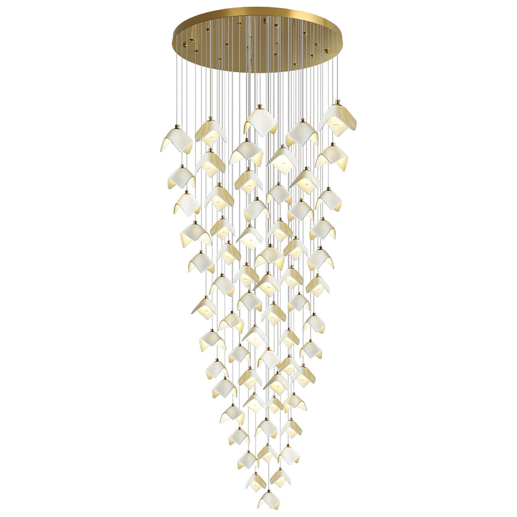 Everella Ceramic Chandelier-Moonnatur