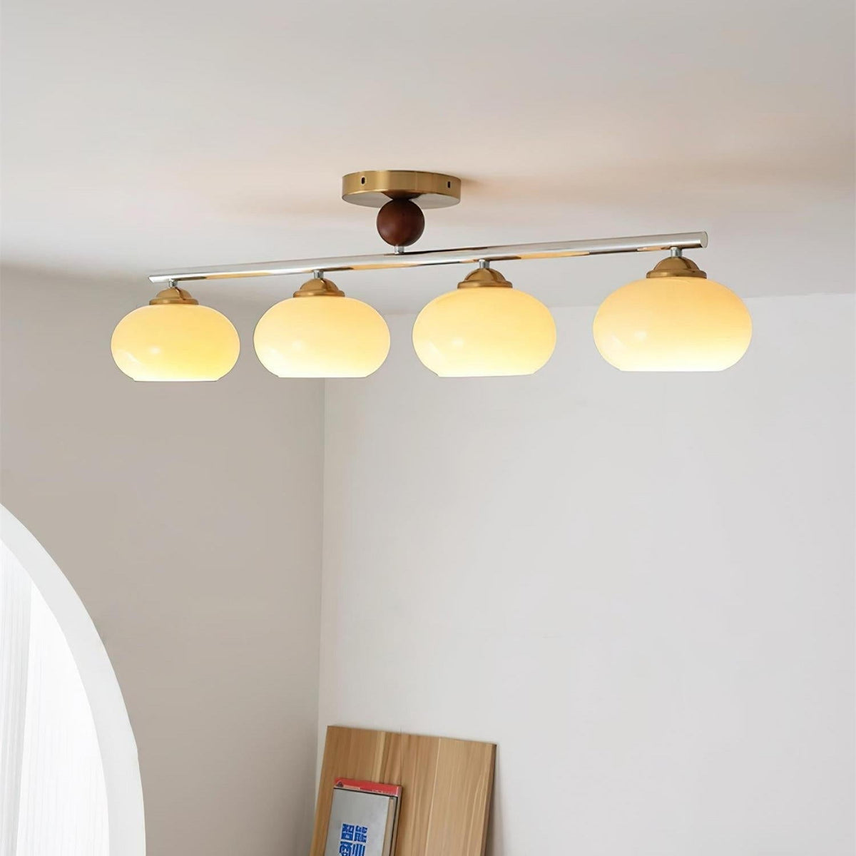 Penrelfield Glass Ceiling Light-Moonnatur