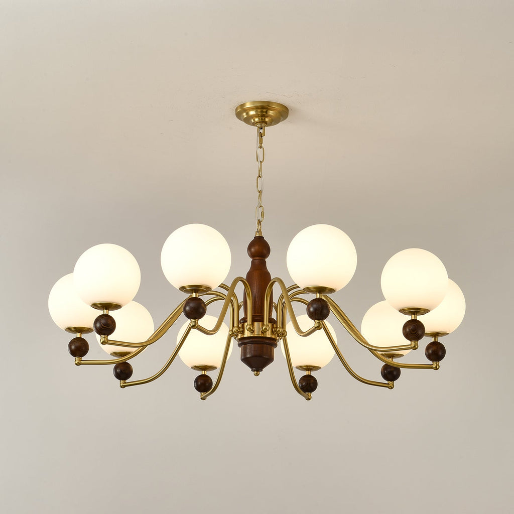 Milrenwyn Wood Chandelier-Moonnatur