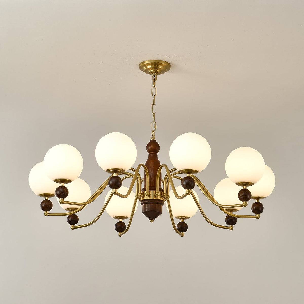 Milrenwyn Wood Chandelier-Moonnatur