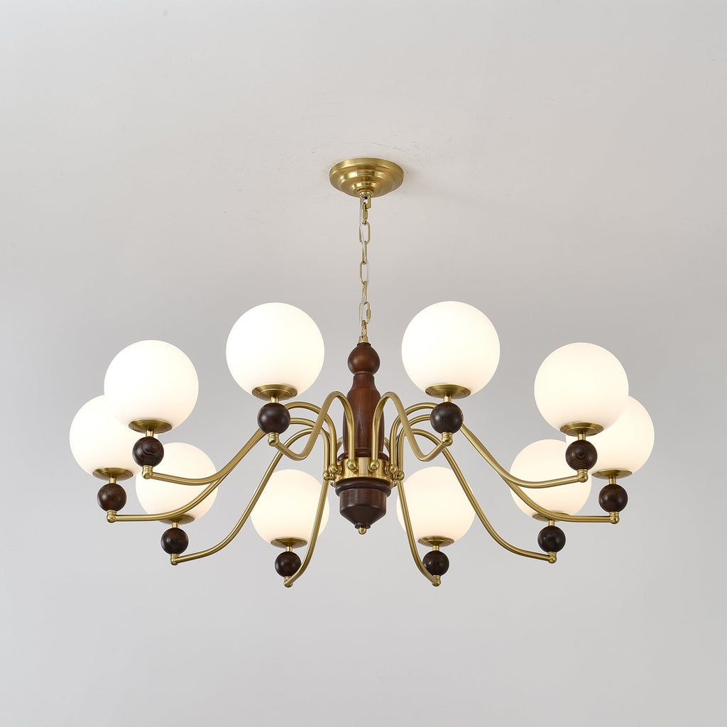 Milrenwyn Wood Chandelier-Moonnatur