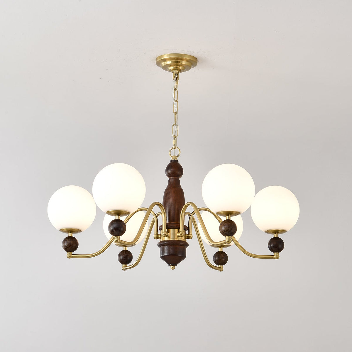 Milrenwyn Wood Chandelier-Moonnatur