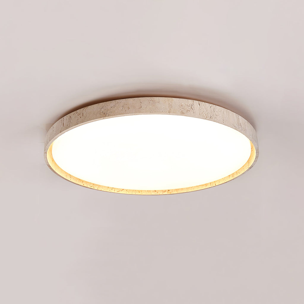 Haldelelyn Travertine Ceiling Light-Moonnatur