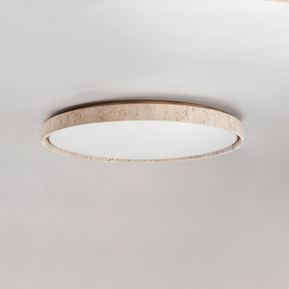 Haldelelyn Travertine Ceiling Light-Moonnatur