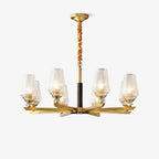 Grevune Glass Chandelier-Moonnatur
