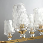 Grevune Glass Chandelier-Moonnatur