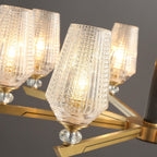 Grevune Glass Chandelier-Moonnatur