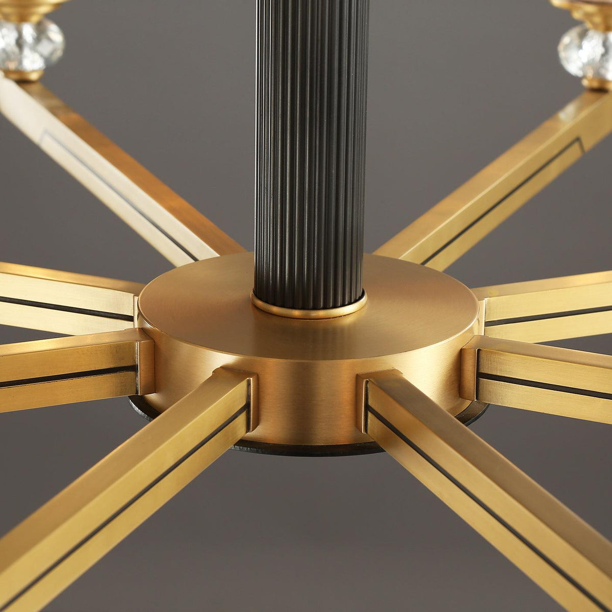Grevune Glass Chandelier-Moonnatur