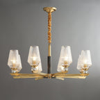 Grevune Glass Chandelier-Moonnatur