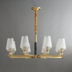 Grevune Glass Chandelier-Moonnatur