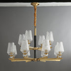 Grevune Glass Chandelier-Moonnatur