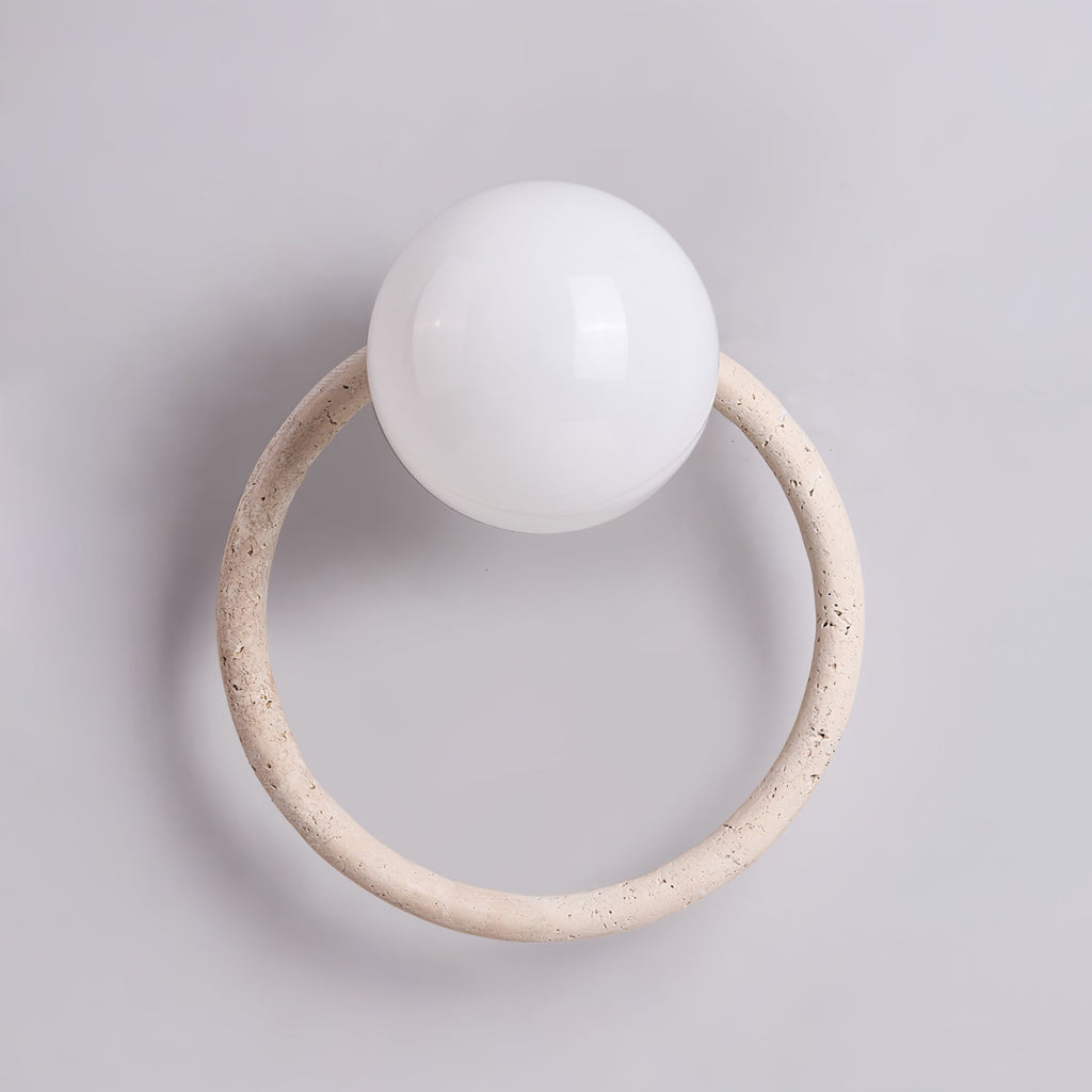 Larencove Travertine Wall Light-Moonnatur