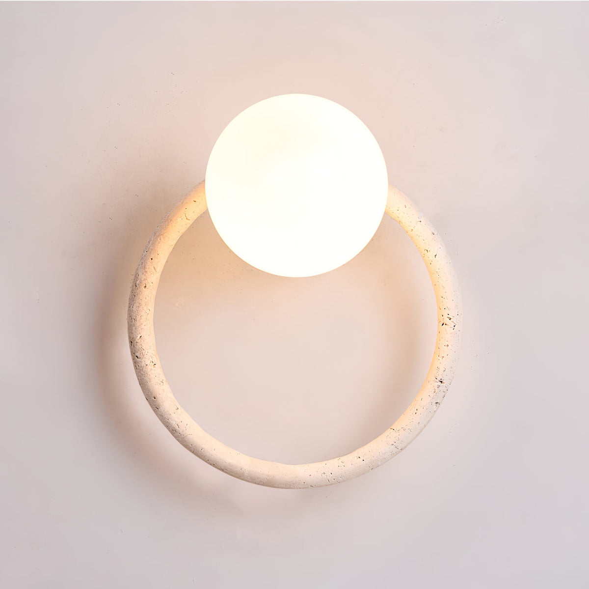 Larencove Travertine Wall Light-Moonnatur