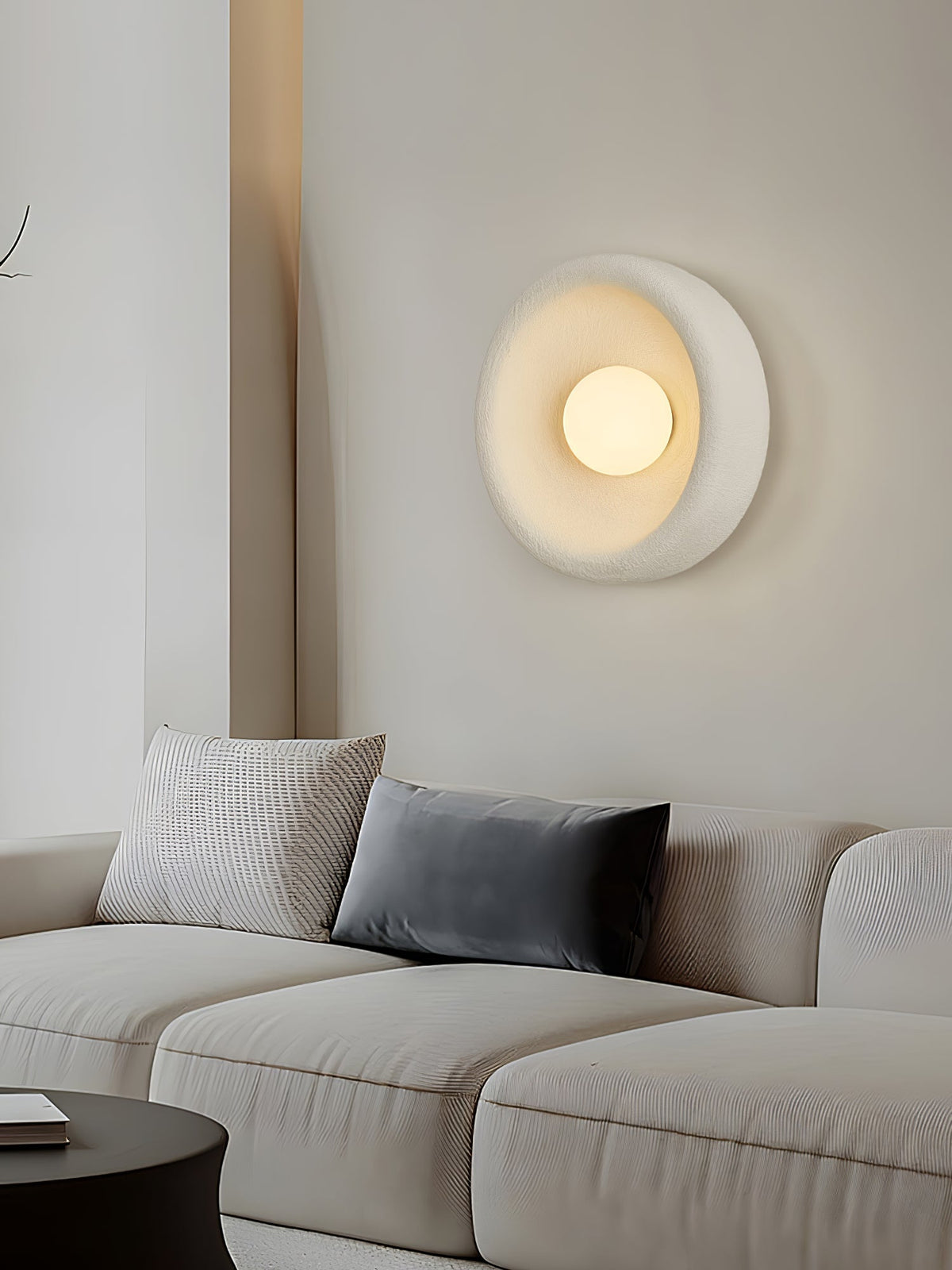 Umeris Glass Wall Light-Moonnatur