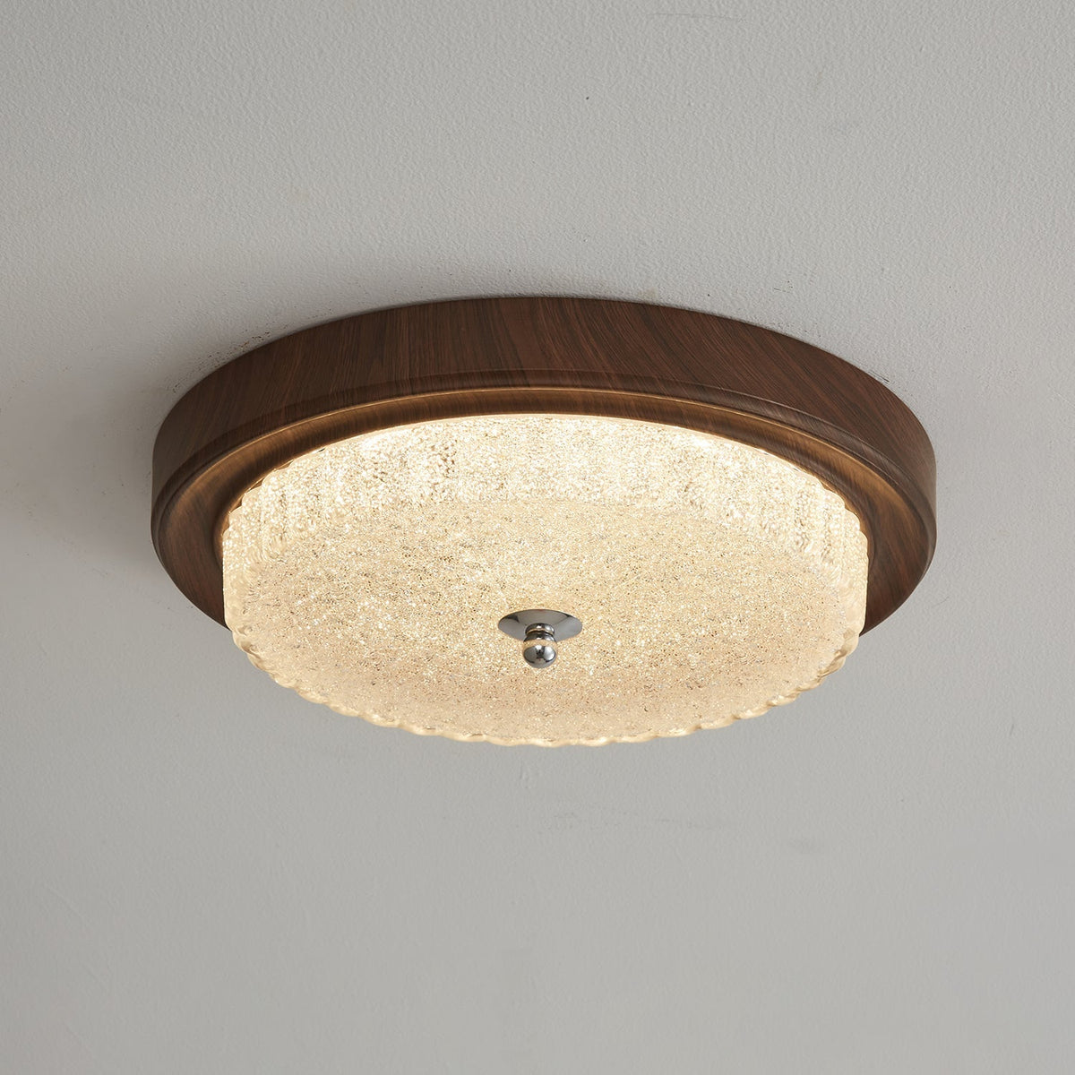 Lyrenune Glass Ceiling Light-Moonnatur