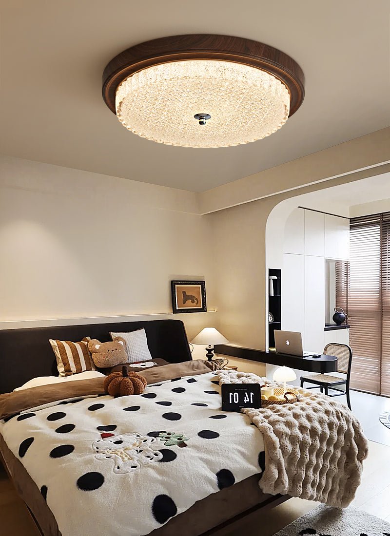 Lyrenune Glass Ceiling Light-Moonnatur