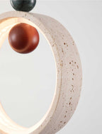 Ivrenhaven Travertine Pendant Light-Moonnatur