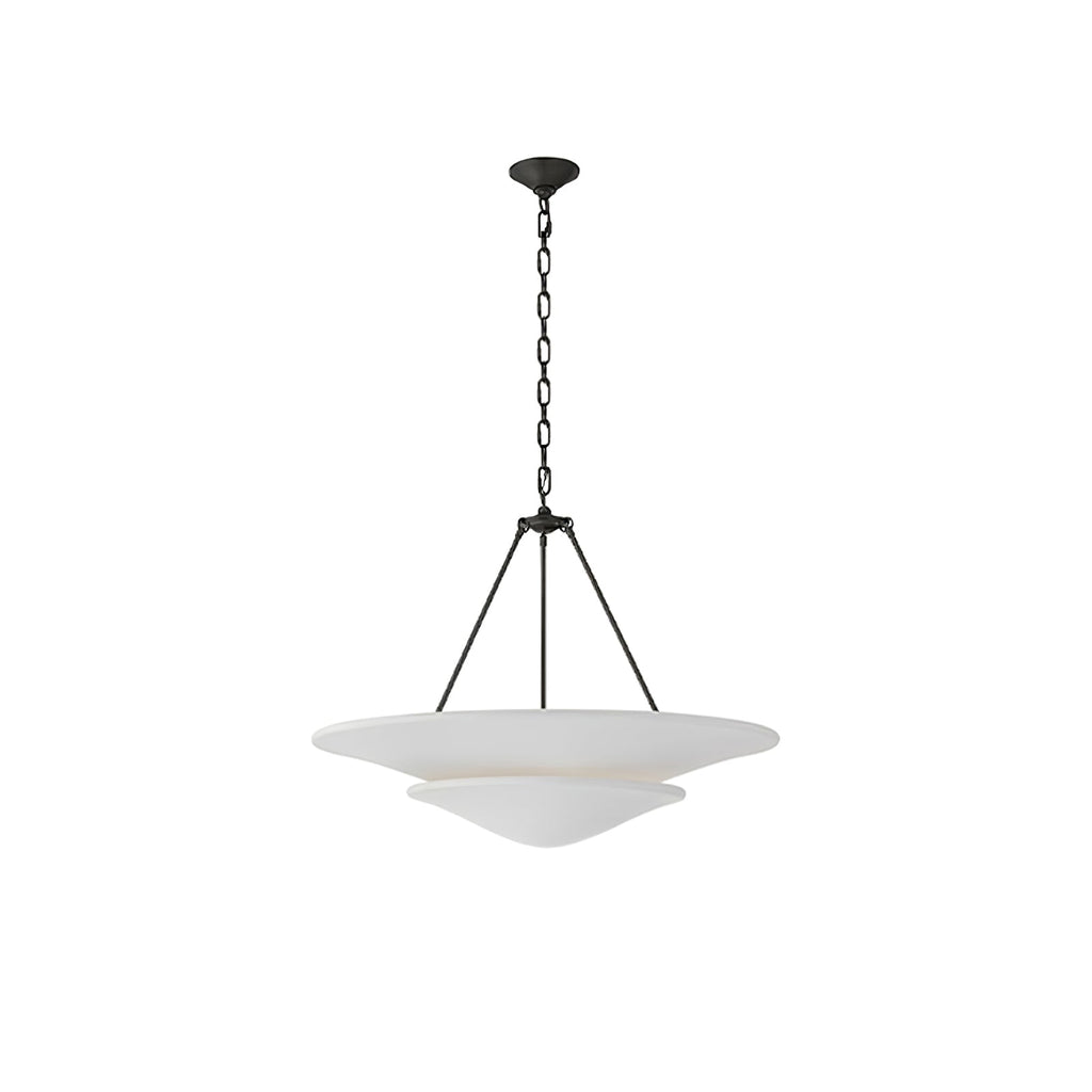 Fenrenwyn Plaster Pendant Light-Moonnatur