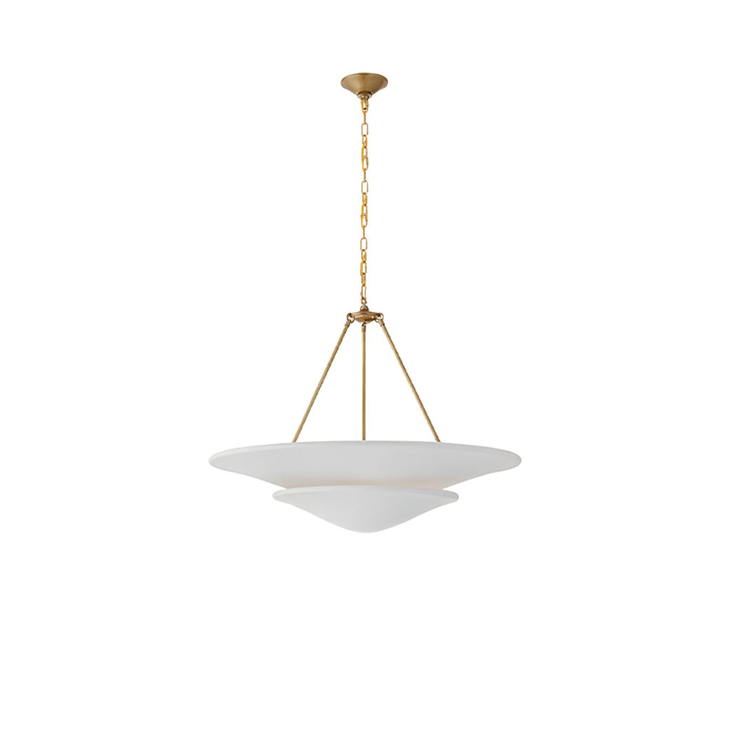 Fenrenwyn Plaster Pendant Light-Moonnatur