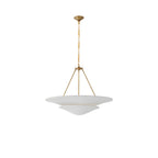 Fenrenwyn Plaster Pendant Light-Moonnatur