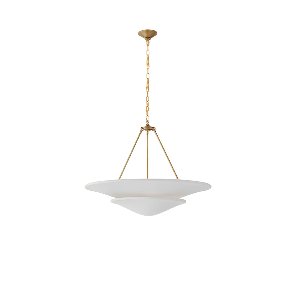 Fenrenwyn Plaster Pendant Light-Moonnatur