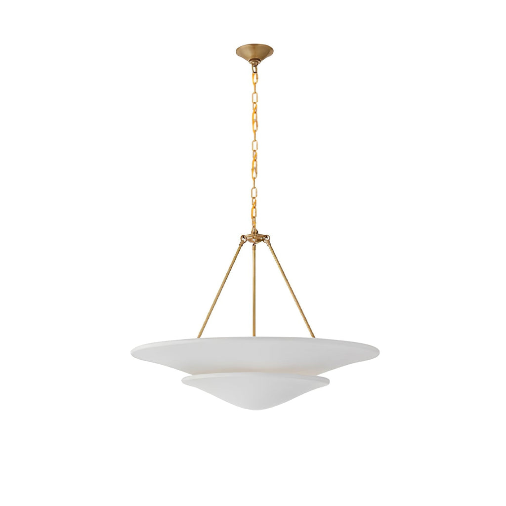 Fenrenwyn Plaster Pendant Light-Moonnatur