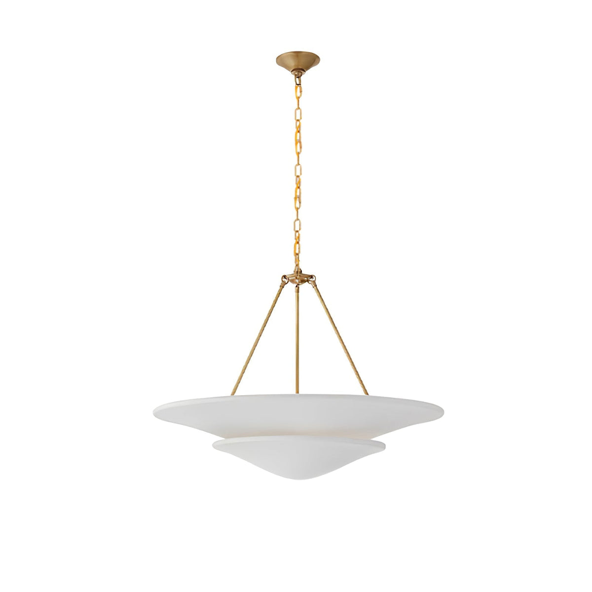 Fenrenwyn Plaster Pendant Light-Moonnatur