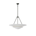 Fenrenwyn Plaster Pendant Light-Moonnatur