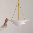 Fenrenwyn Plaster Pendant Light-Moonnatur