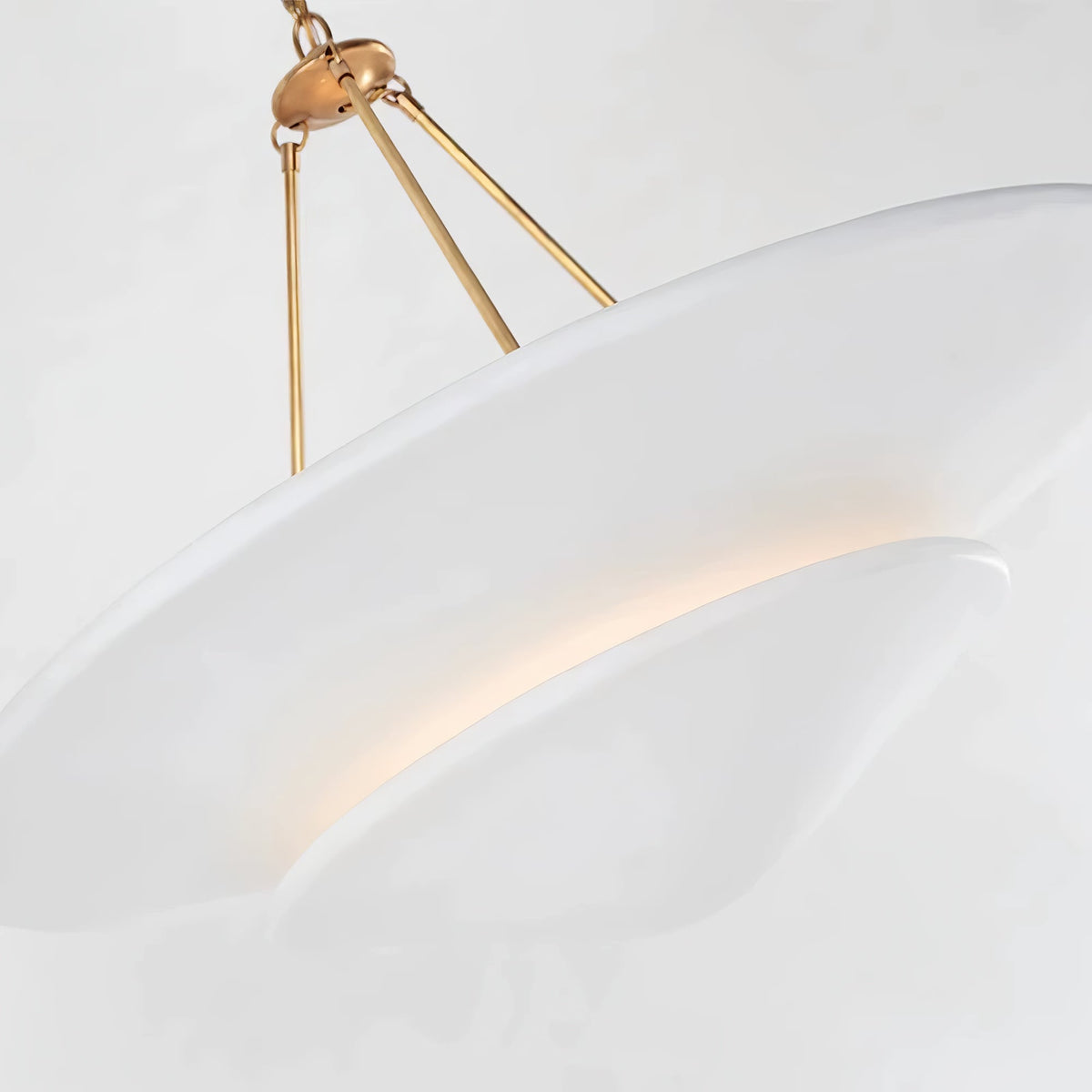 Fenrenwyn Plaster Pendant Light-Moonnatur