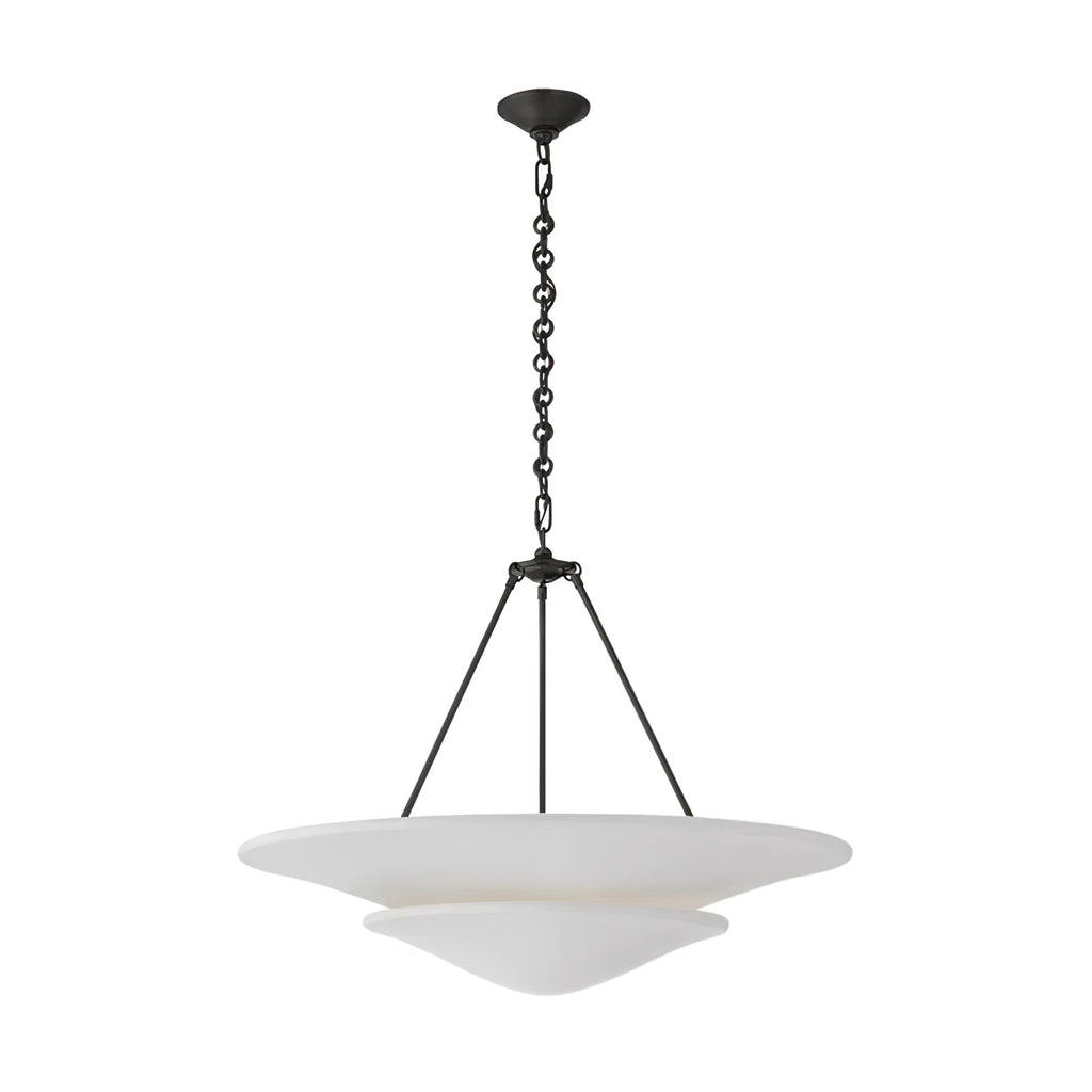 Fenrenwyn Plaster Pendant Light-Moonnatur