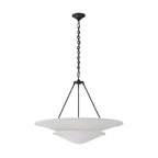 Fenrenwyn Plaster Pendant Light-Moonnatur