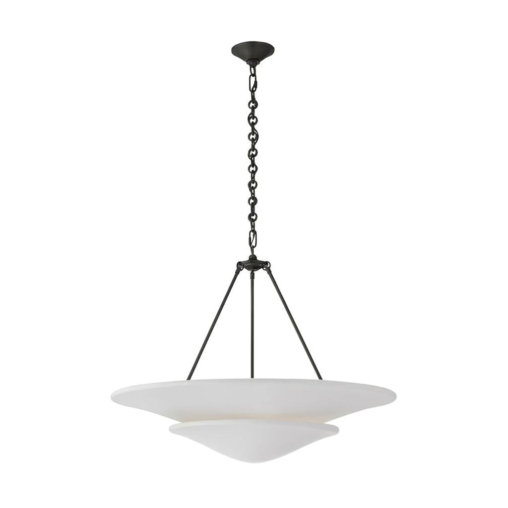 Fenrenwyn Plaster Pendant Light-Moonnatur