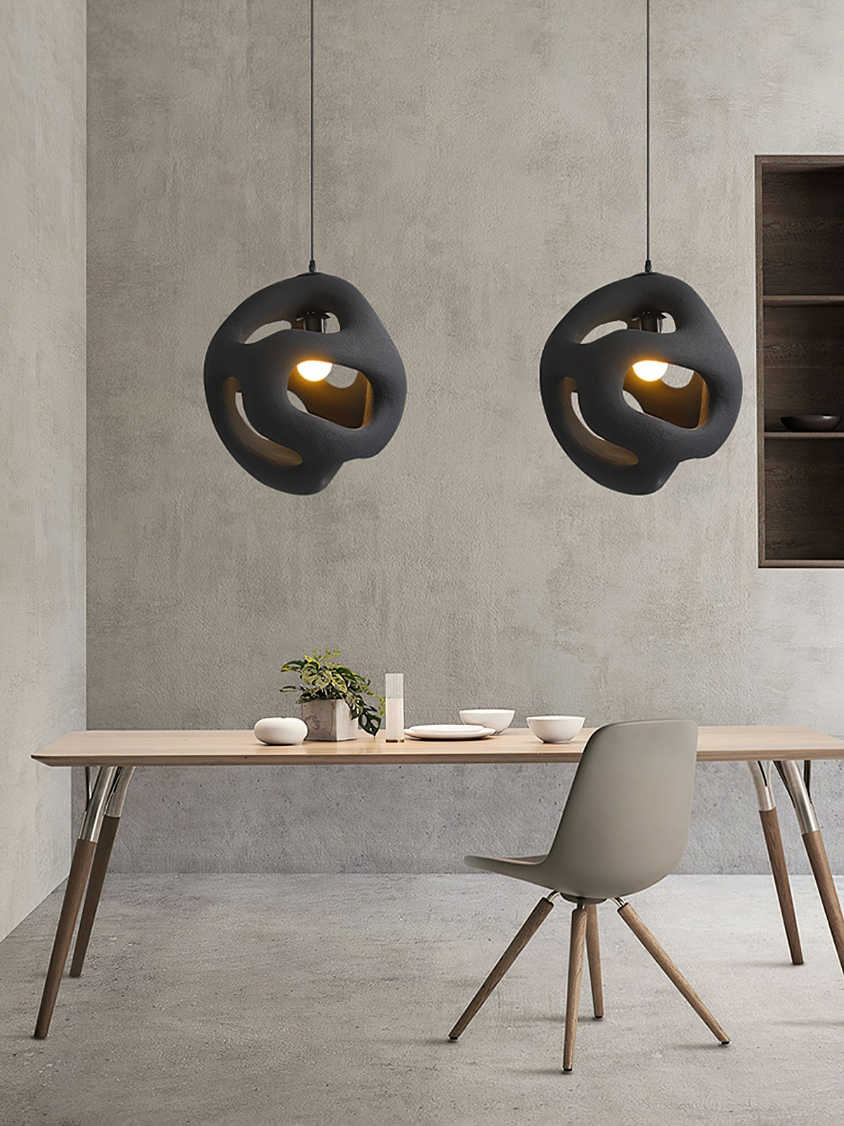 Ardanis Polystyrene Pendant Light-Moonnatur