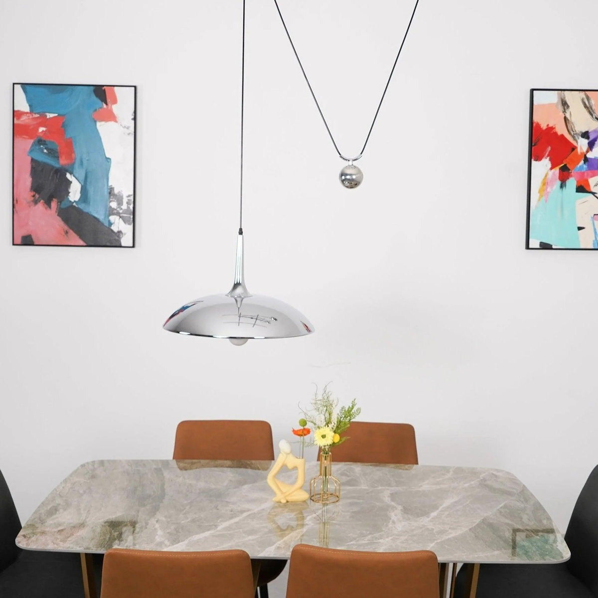 Hildenholm Aluminium Pendant Light-Moonnatur