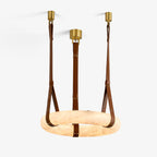 Quenelenis Alabaster Pendant Light-Moonnatur