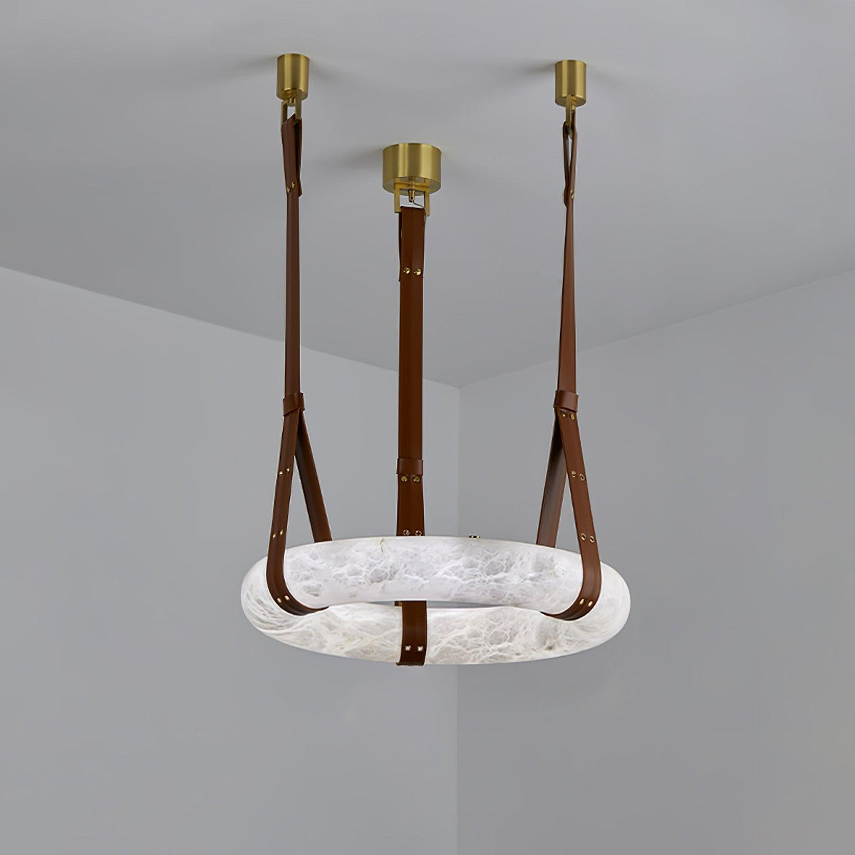 Rardenara Alabaster Pendant Light-Moonnatur