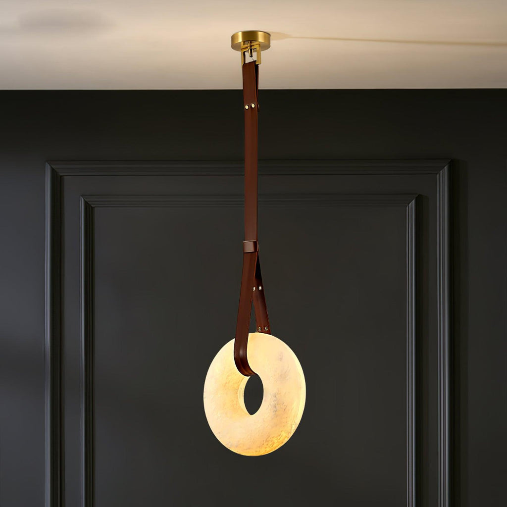 Rardenara Alabaster Pendant Light-Moonnatur
