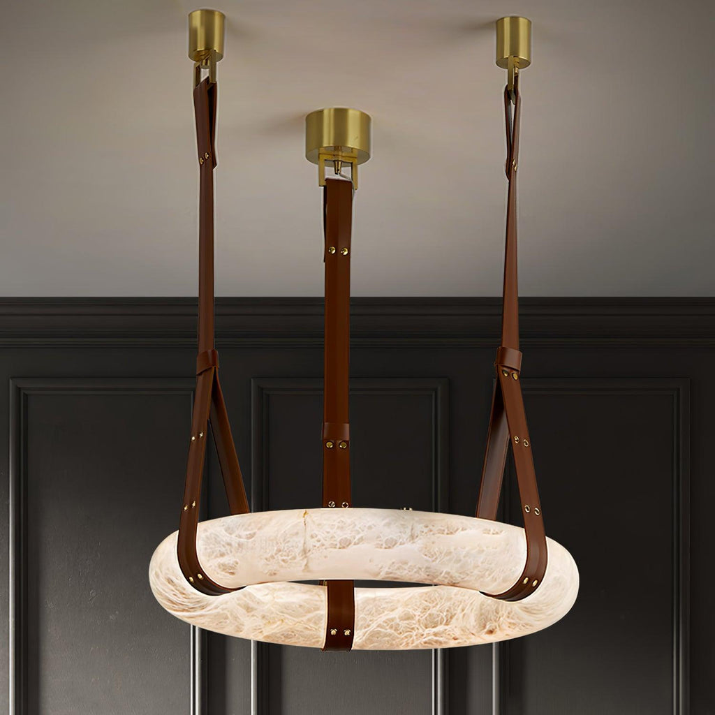Rardenara Alabaster Pendant Light-Moonnatur