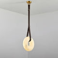 Quenelenis Alabaster Pendant Light-Moonnatur