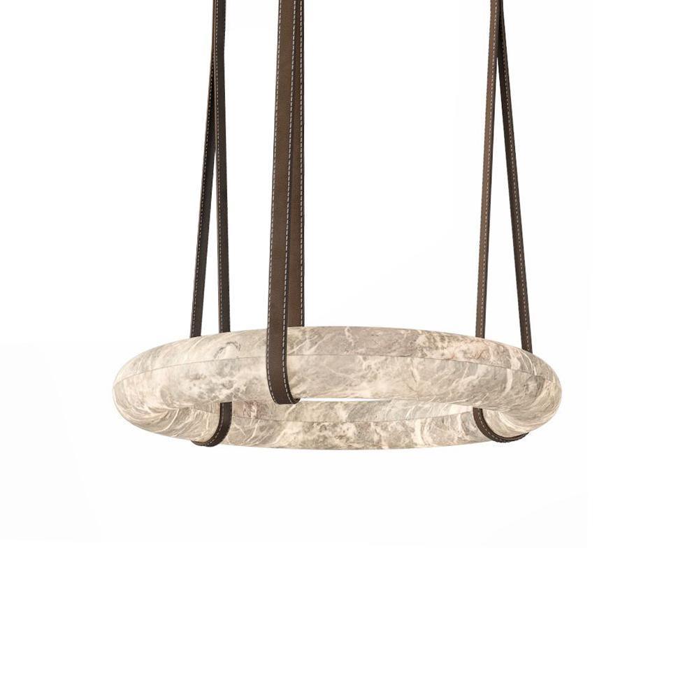 Quenelenis Alabaster Pendant Light-Moonnatur