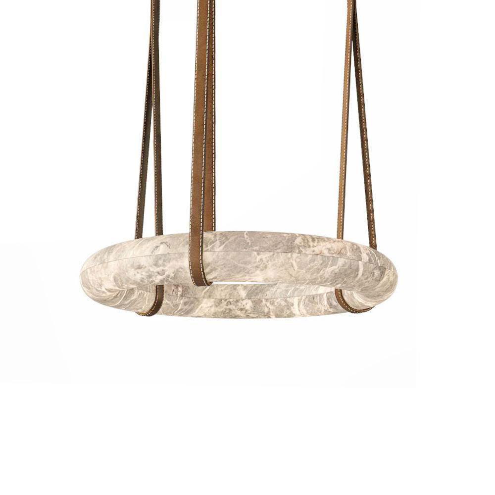 Quenelenis Alabaster Pendant Light-Moonnatur