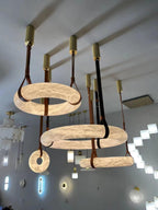 Quenelenis Alabaster Pendant Light-Moonnatur