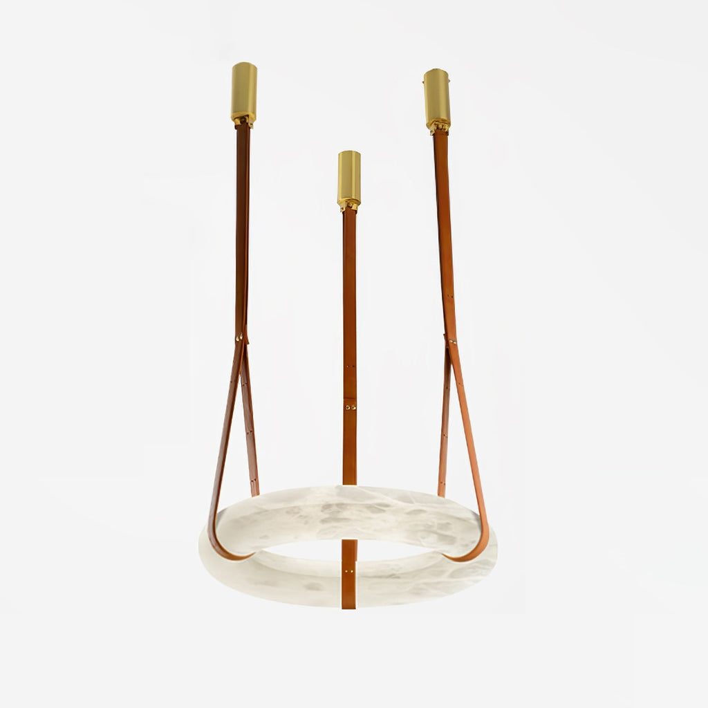 Quenelenis Alabaster Pendant Light-Moonnatur