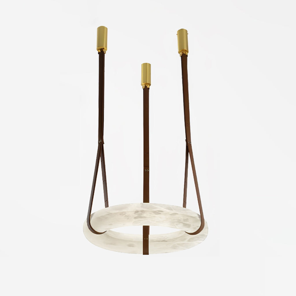Quenelenis Alabaster Pendant Light-Moonnatur