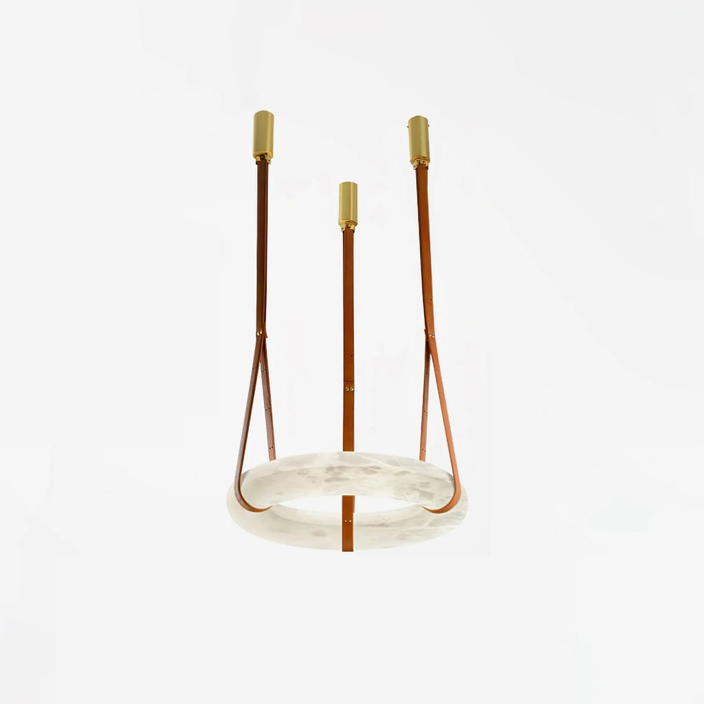 Quenelenis Alabaster Pendant Light-Moonnatur