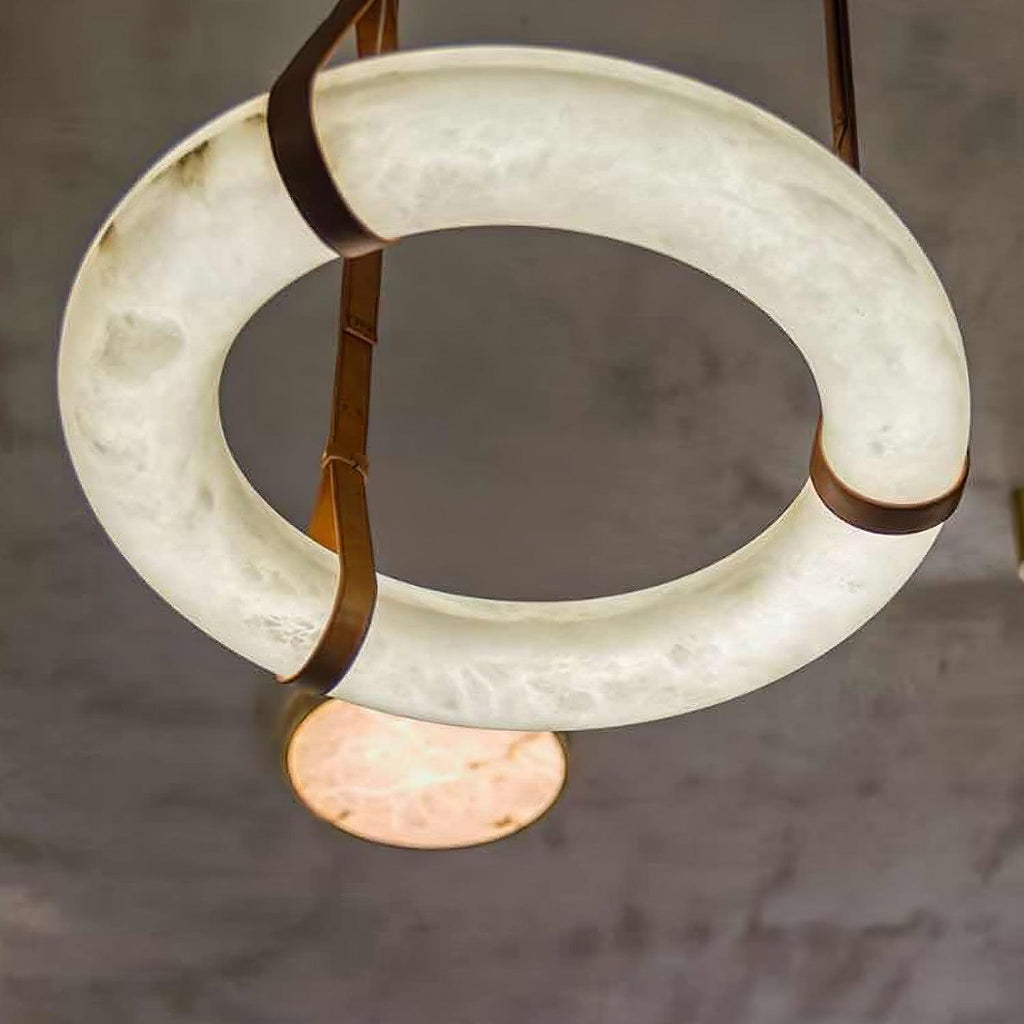 Rardenara Alabaster Pendant Light-Moonnatur