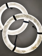 Rardenara Alabaster Pendant Light-Moonnatur